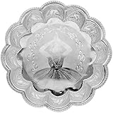 Spiritual Silver Pooja Thali
