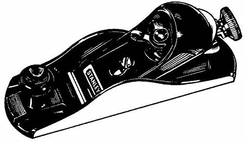 Stanley Einhandhobel Nr. 220, Sohle und Seite geschliffen, Schnitttiefeneinstellung, Schnittwinkel 21°, 1-12-220 - 2