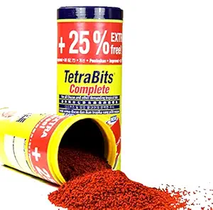 Royal Pet Tetra Bits Complete Bio Active Formula Fish Food, 300 gm /1000 ml