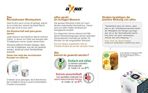 aXbo Single White Schlafphasenwecker M3 - 4