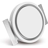 ERGOVENT RONDO-100 &ndash; Air Valve without Frame, Round Ventilation Grille 100 mm, Air Conditioning Diffuser Cap