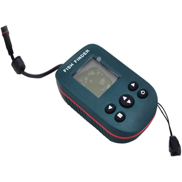 Outlife Portátil Fish Finder Sonar Sounder Transdutor Alarme Fishfinder 100 M Pesca Ecobatímetro Com Display Inglês