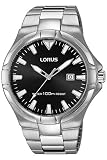Lorus Herren Analog Quarz Uhr mit Edelstahl Armband RH977GX9