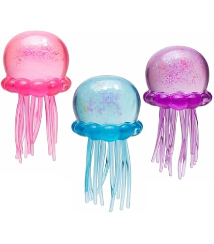 Lavatelli – Sac De Fête 6 Squishy Axolotl Anti-stress 8 Cm – Cadeaux Anniversaire, Pinata, Kawaii, Goodies Pour Enfants
