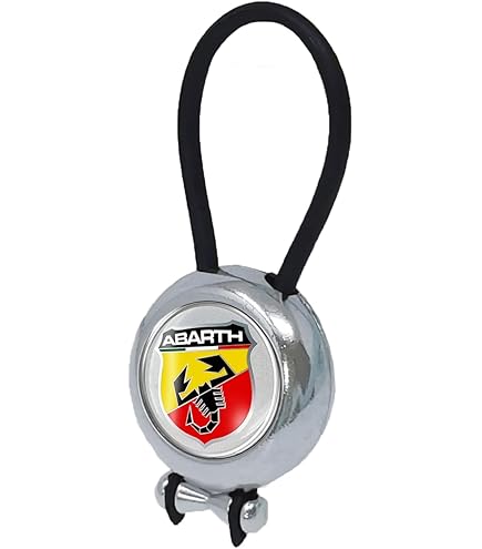 Portachiavi Abarth Ufficiale - Metallo, Scudetto, Made In Italy - Foto 10