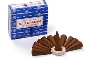 GIFTBRIT Nag Champa kadzidełka – zestaw 3 sztuk Super Hit Nag Champa Goloka