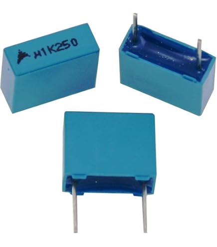 Produktbild von 5x Arcotronics KP-Folienkondensator – 0,47 µF / 470 NF, 850 V DC, Axial, 2-Pin, ±5%, Für Lautsprecher-Frequenzweichen