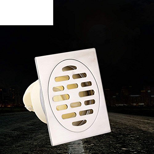 Preisvergleich Produktbild NAERFB Edelstahl Bodenablauf / Rohr Universal Dusche Bodenablauf / Großvolumigen Erhöhen Panel Bodenablauf - B