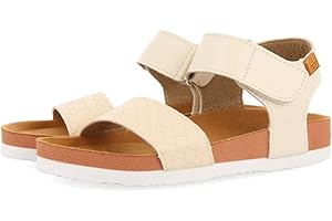 GIOSEPPO CHANCLAS DE SUELA BIO OFF-WHITE CON CIERRE AJUSTABLE PARA NIÑA IGUATU