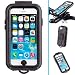 Produktbild UltimateAddons ® IPX4 Wasserfeste Schwarze Designer-Hartschalen-Schutzhülle für Apple iPhone 6, 7