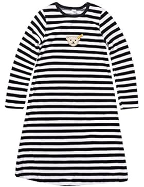 Steiff Mädchen Nachthemd 1/1 Arm, Gestreift,