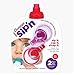 ChooMee Sip'n Soft Top with Flow Control and Cap for Food Pouch Feeding (Red and Purple)