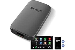 Carlinkit A2A Adattatore per auto wireless Android per auto con Android Auto cablato, installazione semplice, plug and play, connessione rapida