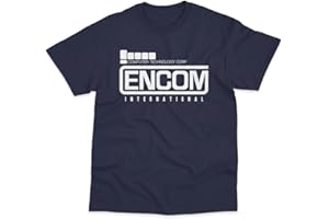 Postees ENCOM International Inspired by Tron Flynns Retro Arcade T-Shirt