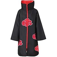 KIACIYA Anime Naruto Akatsuki/Uchiha Itachi Cosplay Halloween Weihnachten Party Kostüm Naruto Akatsuki Umhang Mantel…