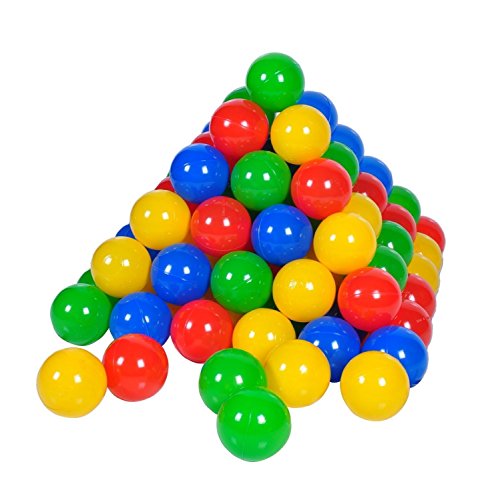 H-Tech Multi-Colored Soft Plastic Ocean Ball Baby Kids Toys Swim Pit Toys Ball Pool (200pcs)