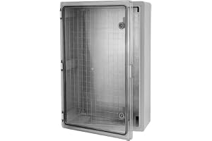 TP Electric Tomt växelskåp Schaltschrank Med genomskinlig dörr Väggmonterad fördelningsskåp IP65 IK10 400 x 600 x 200 mm