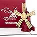 Produktbild Pop Up Karte"Amsterdam - Windmühle" - 3D Karte als Geschenkidee & Geburtstagskarte - Souvenir, Dekoration, Gutschein, Deko, Geschenk und Reisegutschein Holland & Amsterdam