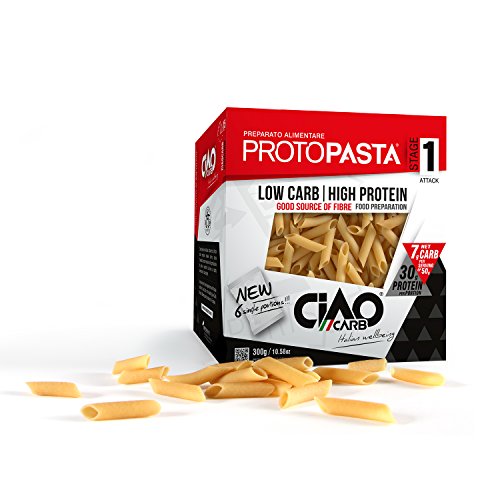 Preisvergleich Produktbild CIAO CARB - Penne proteinreich - 300g (praktische 6 x 50g)
