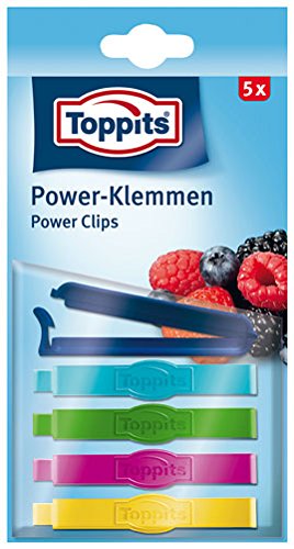 Preisvergleich Produktbild Toppits Power-Klemmen, 5 Stück - 1Packung - 4x