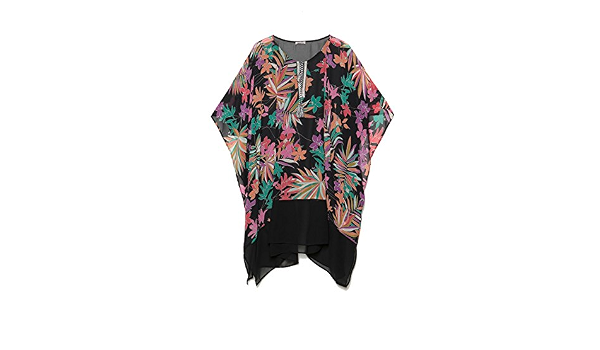 Fiorella Rubino : Kaftano a Fiori (Italian Plus Size) : Amazon.it:  Abbigliamento