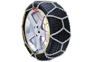 AREARICAMBI Catene da Neve 215 55 R18 in Acciaio 9 mm OMOLOGATE