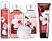 Bath & Body Works Combo Set With Loofah (Japanese Cherry Blossom) RS.4999.00