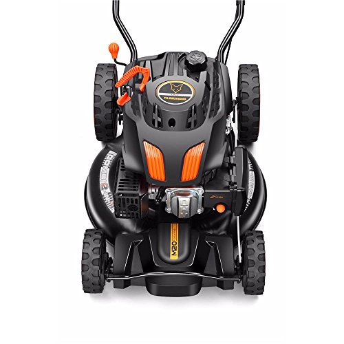 FUXTEC Benzin Rasenmäher FX-RM20SA60 Profi Mulchmäher mit 51 cm und Selbstantrieb leistungsstarker 200 cc Motor Motormäher Mulchen - 5