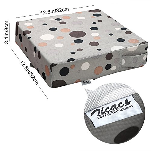 Zicac Sitzerhöhung für Baby Kinder Boostersitz Seat Pad 8cm - 4