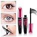 Produktbild Aolvo 10ml 3D Mascara Lange Wimpern Wimperntusche 2 in 1 Set, Verdickung und Verlängerung,Lange Andauernd,Wimpernserum Wimperntusche verlängerung