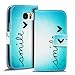 Produktbild Conie PW35341 Print Wallet Kompatibel mit Samsung Galaxy S8 Plus, Motiv Klapphülle mit HD Druck Muster Etui für Galaxy S8 Plus Hülle Motiv Smile