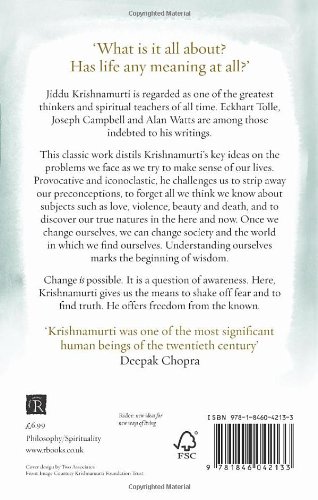Livres Couvertures de Freedom from the Known