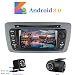 Produktbild Hi-azul Android 8.0 Car Autoradio, Dash 2 Din 8-Core 64Bit RAM 4G ROM 32G Car Radio 7" Autonavigation Kopfeinheit Car Audio für Seat Ibiza (2009-2013) (mit Rückfahrkamera und DVR)