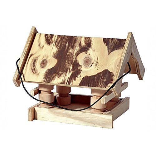 Preisvergleich Produktbild Vogelfutterhaus Kiefer 22x25x2