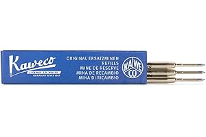 Kaweco Wkłady do długopisu G2 0,8 niebieskie 3 sztuki I 3 szt. 0,8 wkład do długopisu kaweco I wkłady zapasowe do długopisu wielobarwnego I różne grubości kreski i kolory