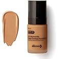 The Derma Co Matte 2% Niacinamide Medium Coverage Liquid Foundation For All Skin Types With 1% Hyaluronic Acid & Spf 40 Pa+++ For 12 Hour Long Stay & Oil Control - 04 Caramel, Pack Of 1