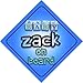 Price comparison product image Baby Boy Zack on board novelty car sign gift / present for new child / newborn baby