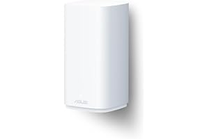 ASUS ZenWiFi BD4 BE3600 Outdoor Dualband WiFi 7 AiMesh rozszerzalny router 1 szt. (3600 Mbit/s, zasięg do 235 m², podwójne porty 2,5 G, ochrona przed warunkami atmosferycznymi IP65, 3 SSID do urządzeń IOT,