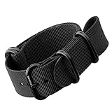 ZULUDIVER tf-nd-1 – 5B/bm-ip-bk-20 – Nylongurt, Schwarz (20)
