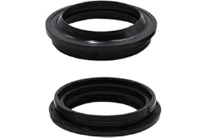 Road Passion 37x50x11mm Front Fork Staubkappen Satz für Kawasaki EX500 Ninja 500 1994-1996