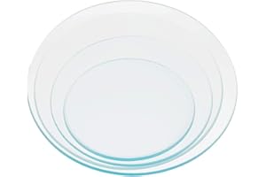 Hemobllo Watch Glass - Laboratory Beaker Cover Thickened Glass Equipment 4PCS