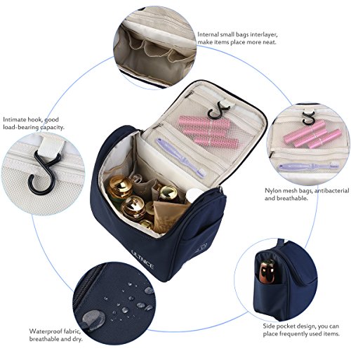 ULTNICE Multifunktionale tragbare wasserdicht hängen Wash Bag Kulturbeutel Tasche Kosmetiktasche Reiseveranstalter - 2