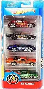 Hot Wheels HW Flames Set of Five - DJD22