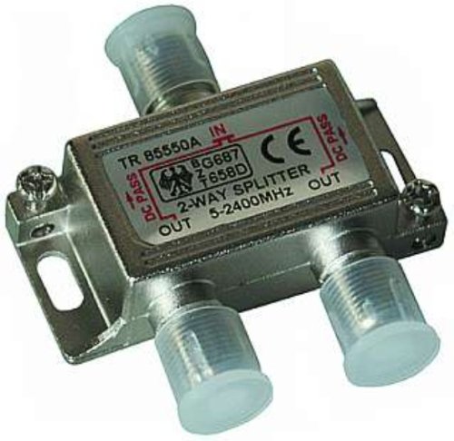 Preisvergleich Produktbild McVoice Satelliten-Verteiler 2-fach