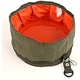 Tping Faltbar Reisenapf Hunde Katzen Haustier Fressnapf Hundenapf Futternapf Wassernapf Outdoor Wasser Tasche - Armeegrün