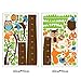 Wall Sticker Removable Decal Home Decor Vinyl Cartoon Owl Child Measure Height