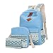 Produktbild Mayanyan Canvas Rucksack National Sturm Punkt Drei Stück Kondom Schüler Freizeit Rucksack