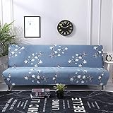 【Dimensiones】 Adecuado para sofás cama sin brazos con una longitud de 160 a 190 cm, una profundidad de asiento de 45 a 60 cm y una altura de respaldo de 45 a 60 cm.