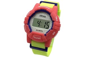 VISIONU Reloj Parlante en Español para Ciegos, Niños, y Los Ancianos, Deportes Electrónicos Hablar Relojes Gatget Regalo 8-877TS(Yel)