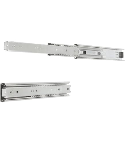 1 Paio Junker Guide Ad Estrazione Totale KV1 45 H45 L650 SC 650 Mm Con Chiusura